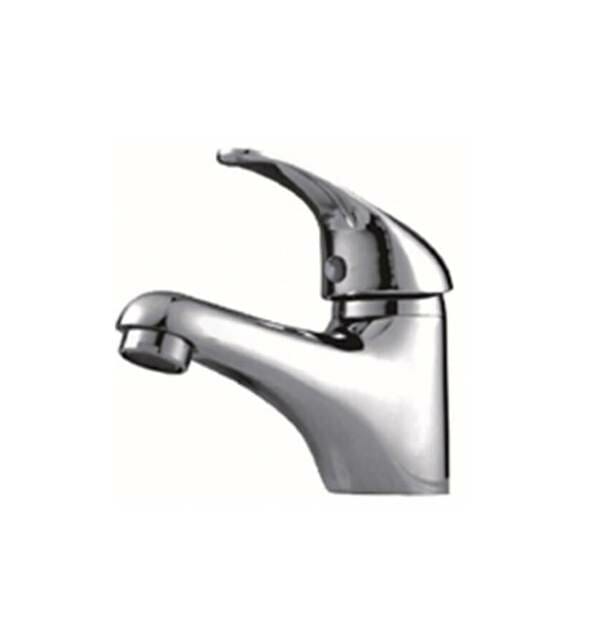 Round Short Basin Mixer