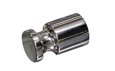 20mm W Surface Mounted Robe Hook - 20mm W x 20mm H x 35mm D - Bright