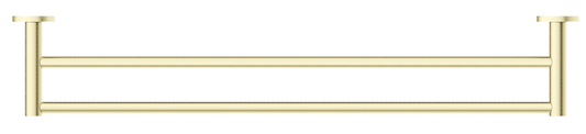 Mica Double Towel Rail - 800mm - French Gold