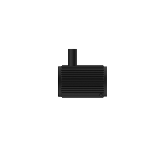 Mica Fluted Robe Hook - Black