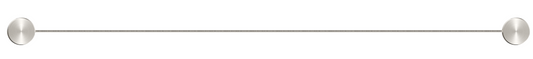 Mica Stainless Shelf - 400mm - Brushed Nickel