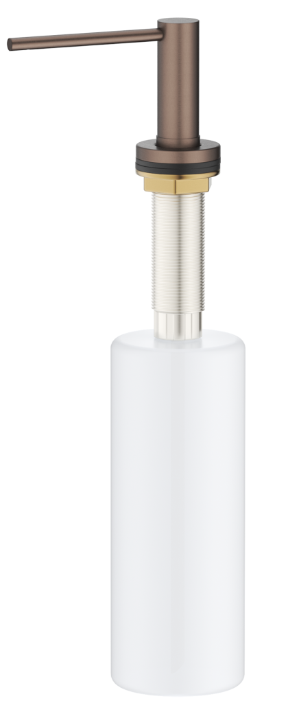 Mica Invisible Soap Dispenser - Dusk Bronze