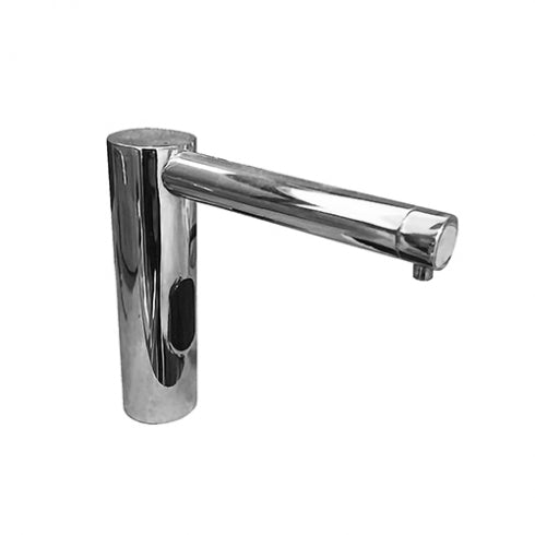 25mm W Free Standing Sensor Foam Soap Dispenser Basin Vanity Mounted - 25mm W x 100mm H x 115mm Spout Length - Bright Polished