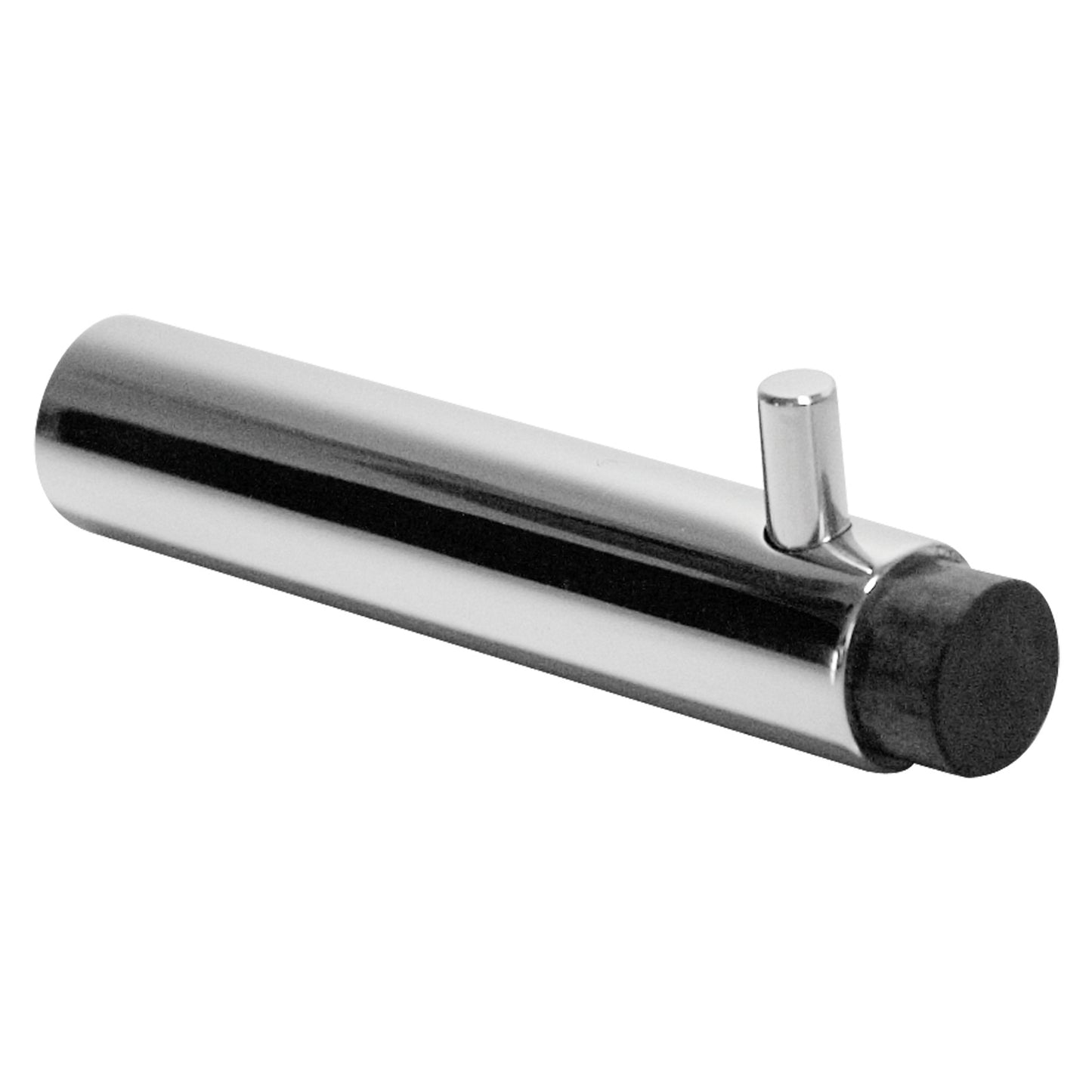 22mm W Surface Mounted Robe Hook with Bumper - 22mm W x 110mm D - Satin