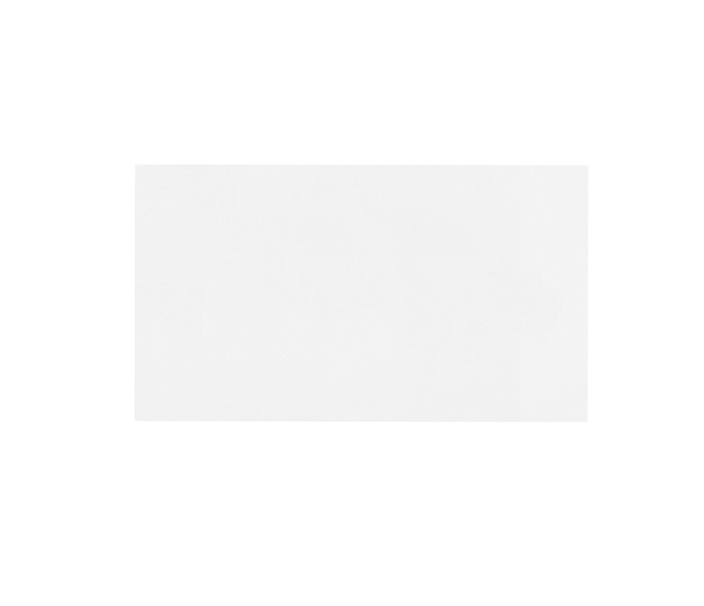 Laundry 1060mm Pure White Stone Top - No Hole