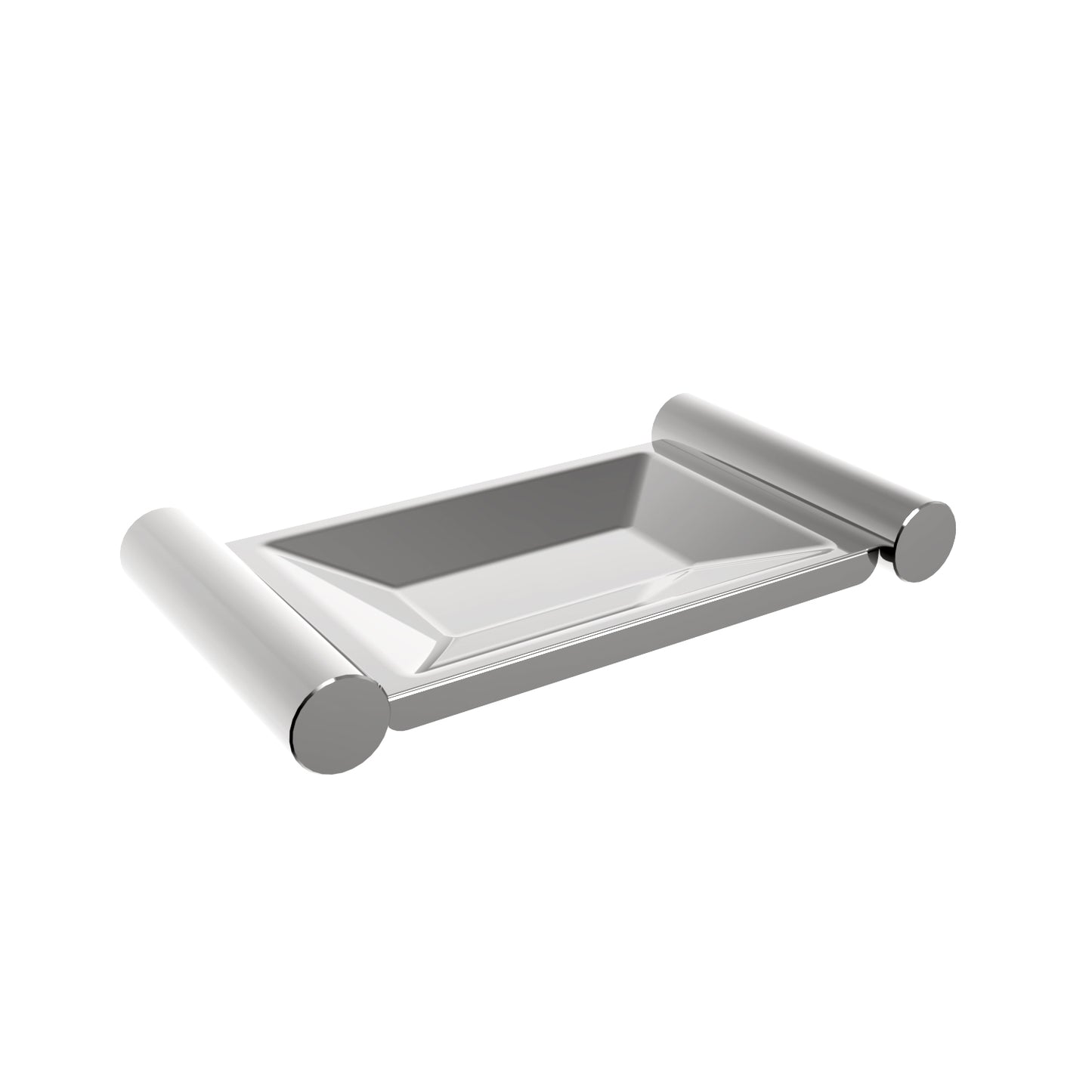 160mm Surface Mounted Soap Dish Less Hole/ Drip Tray - 160mm x 125mm - Less Hole