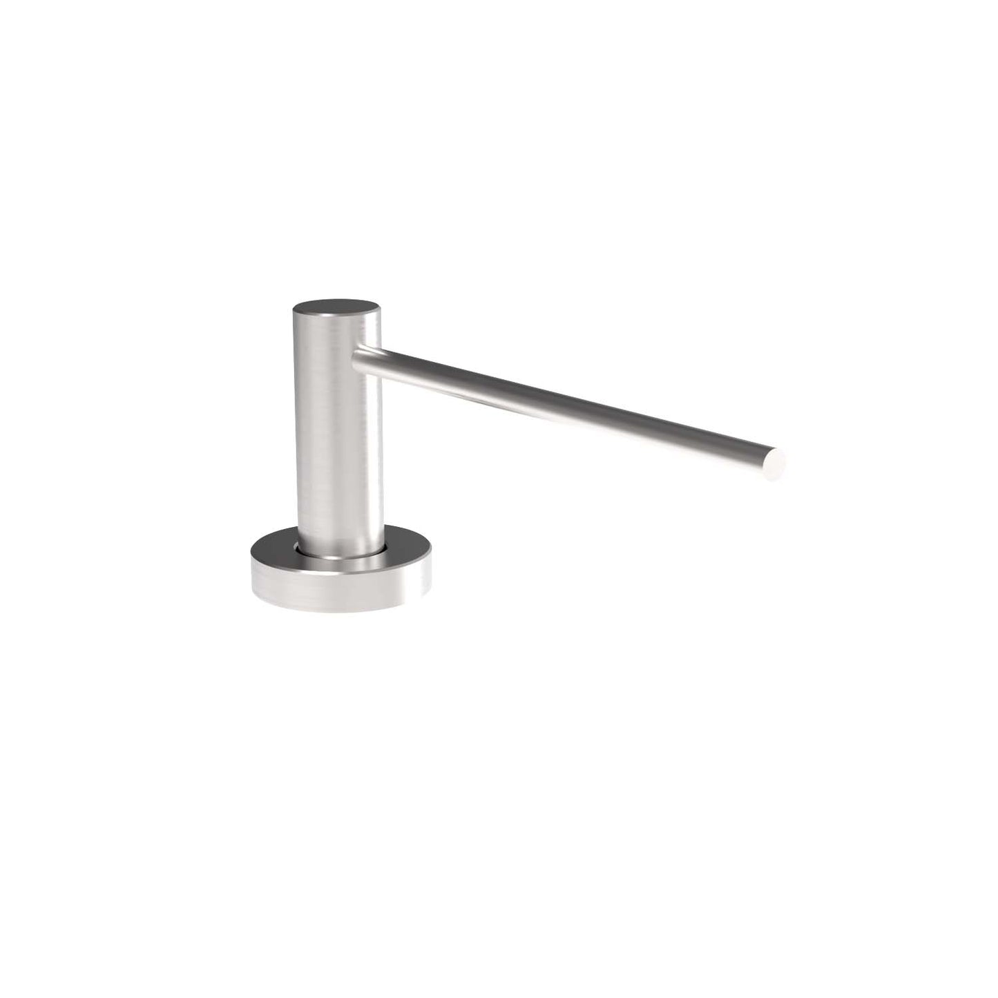118mm Nozzle Bench Mounted Pump Type Soap Dispenser - 118mm Nozzle - Satin Stainless