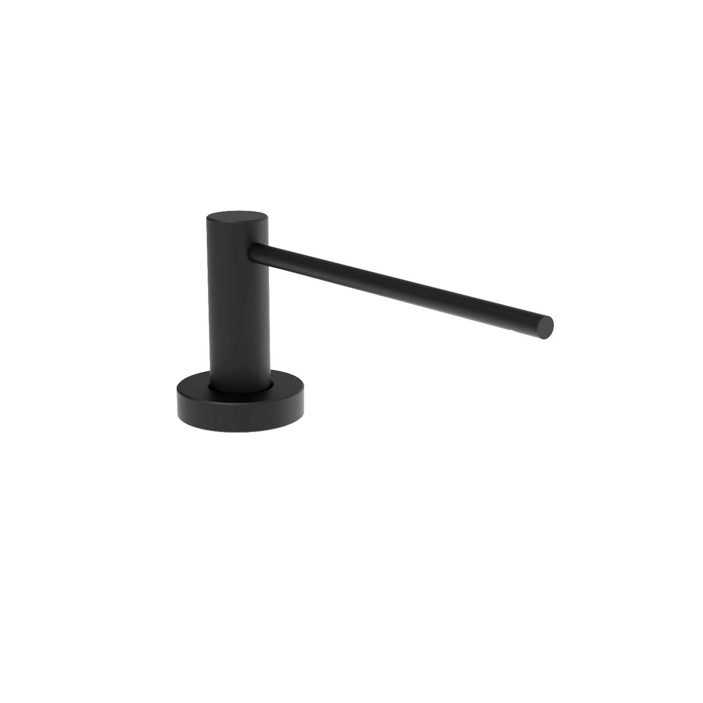 118mm Nozzle Bench Mounted Pump Type Soap Dispenser Matte Black - 118mm Nozzle - Matte Black