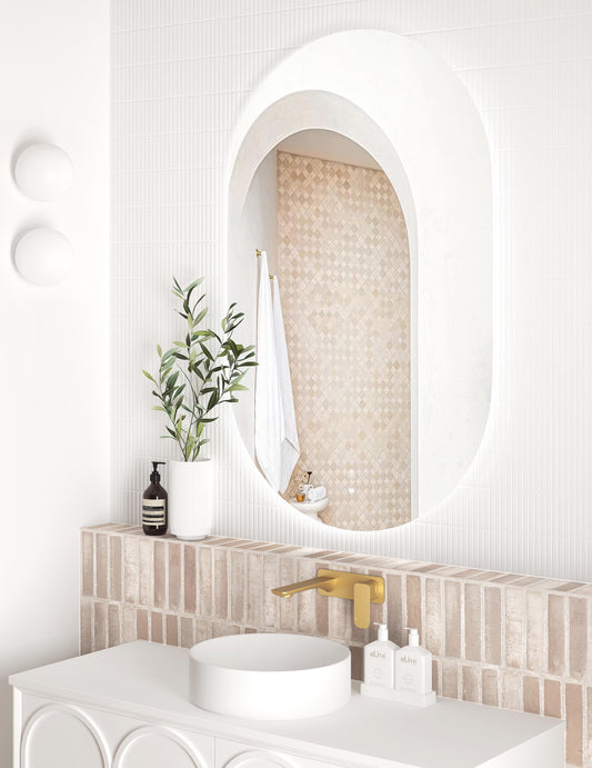 LED Noosa 900x600 Frameless Tuffi Mirror