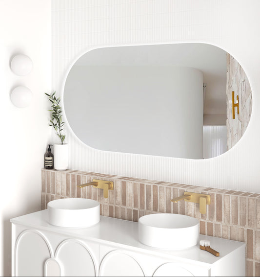 LED Noosa 1500x750 Frameless Mirror