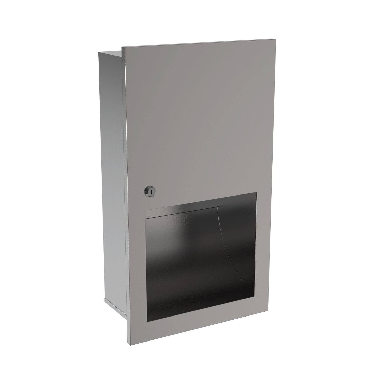 Recessed Recessed Hand Dryer - Satin