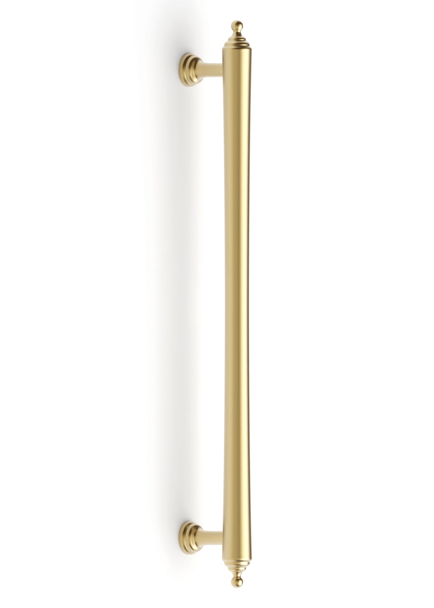 Heirloom - Brushed Brass 192/233mm Handle (192mm Hole to Hole ; 233mm Total Length)