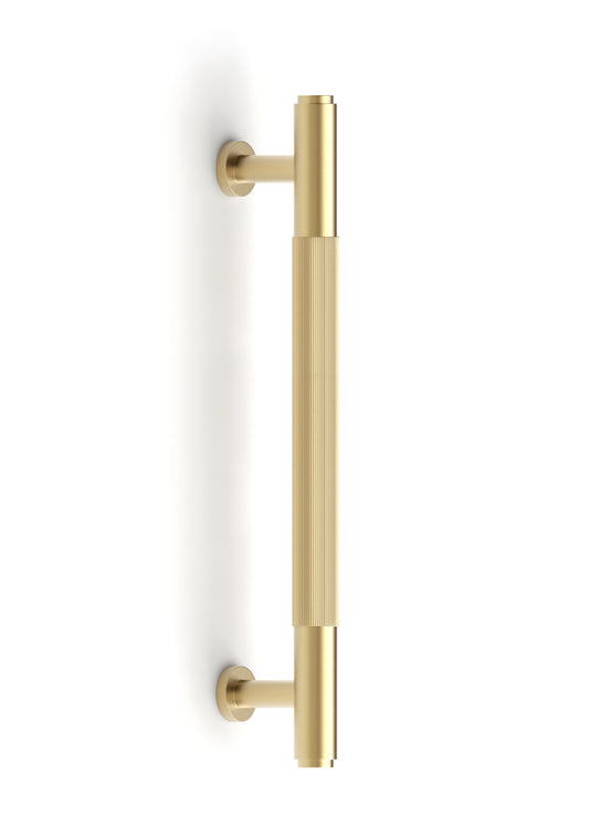 Soho - Brushed Brass 128/165mm Handle (128mm Hole to Hole ; 165mm Total Length)