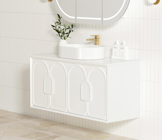Laguna Mk II 1200mm Matte White Wall Hung Cabinet Only