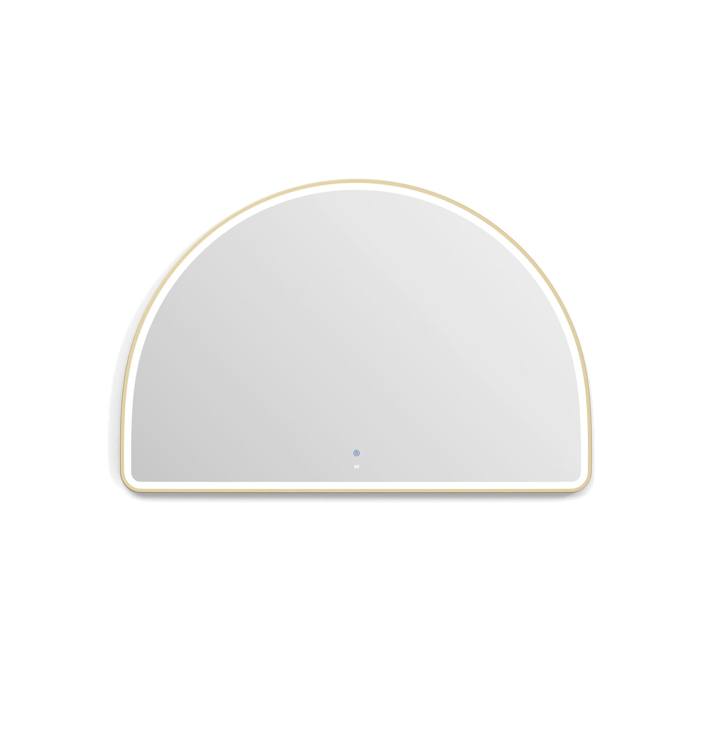 LED Moonlight Archie 800x1200 Gold Metal Frame Mirror