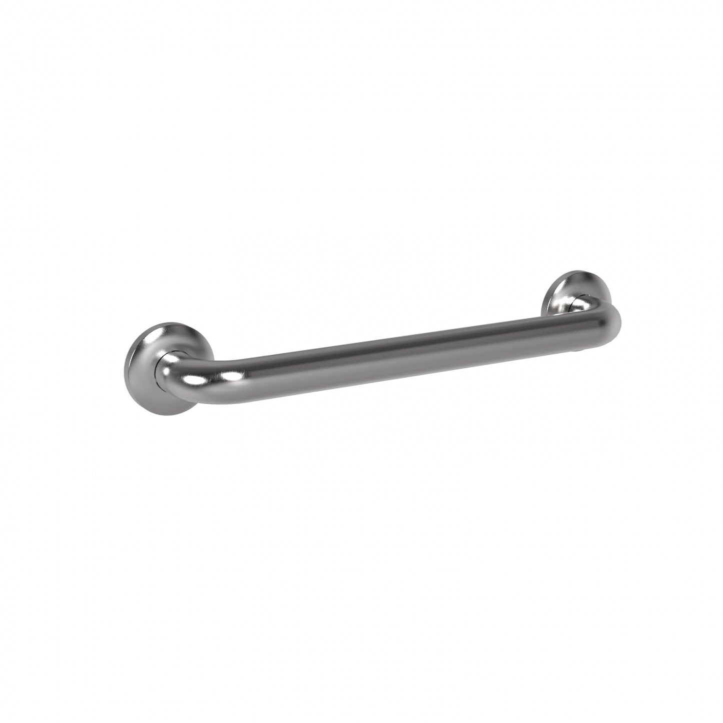 450mm Surface Mounted 38mm Straight Grab Rail - 450mm - Satin