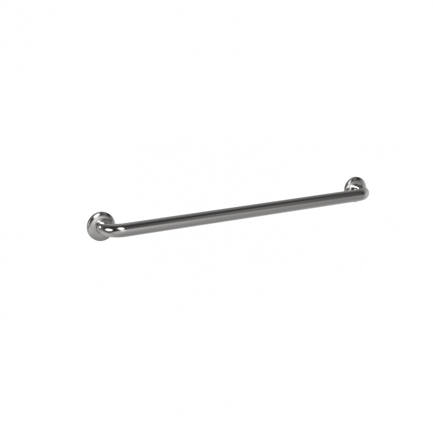 900mm Surface Mounted 38mm Straight Grab Rail - 900mm - Satin