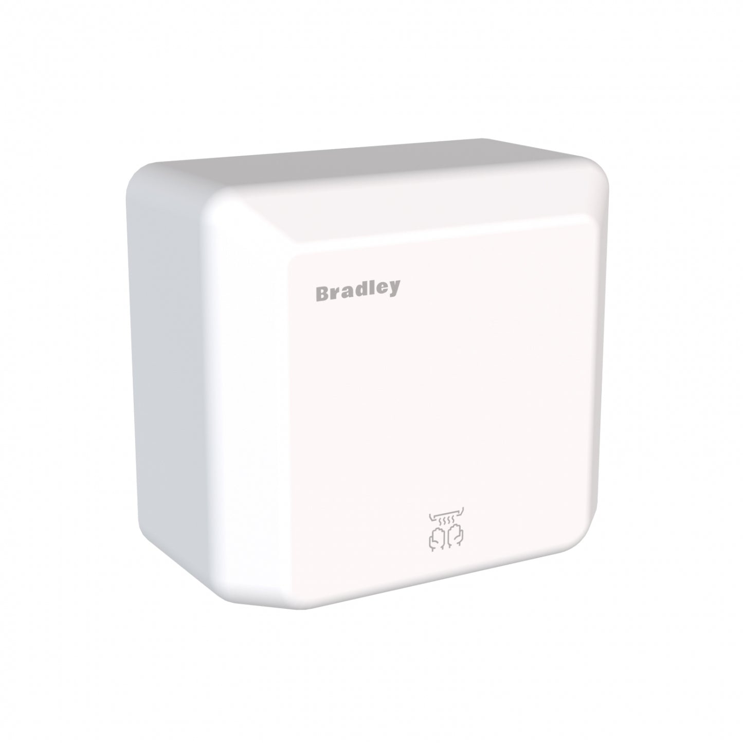 270mm W Surface Mounted Hand Dryer - 270mm W x 240mm H x 142mm D - White