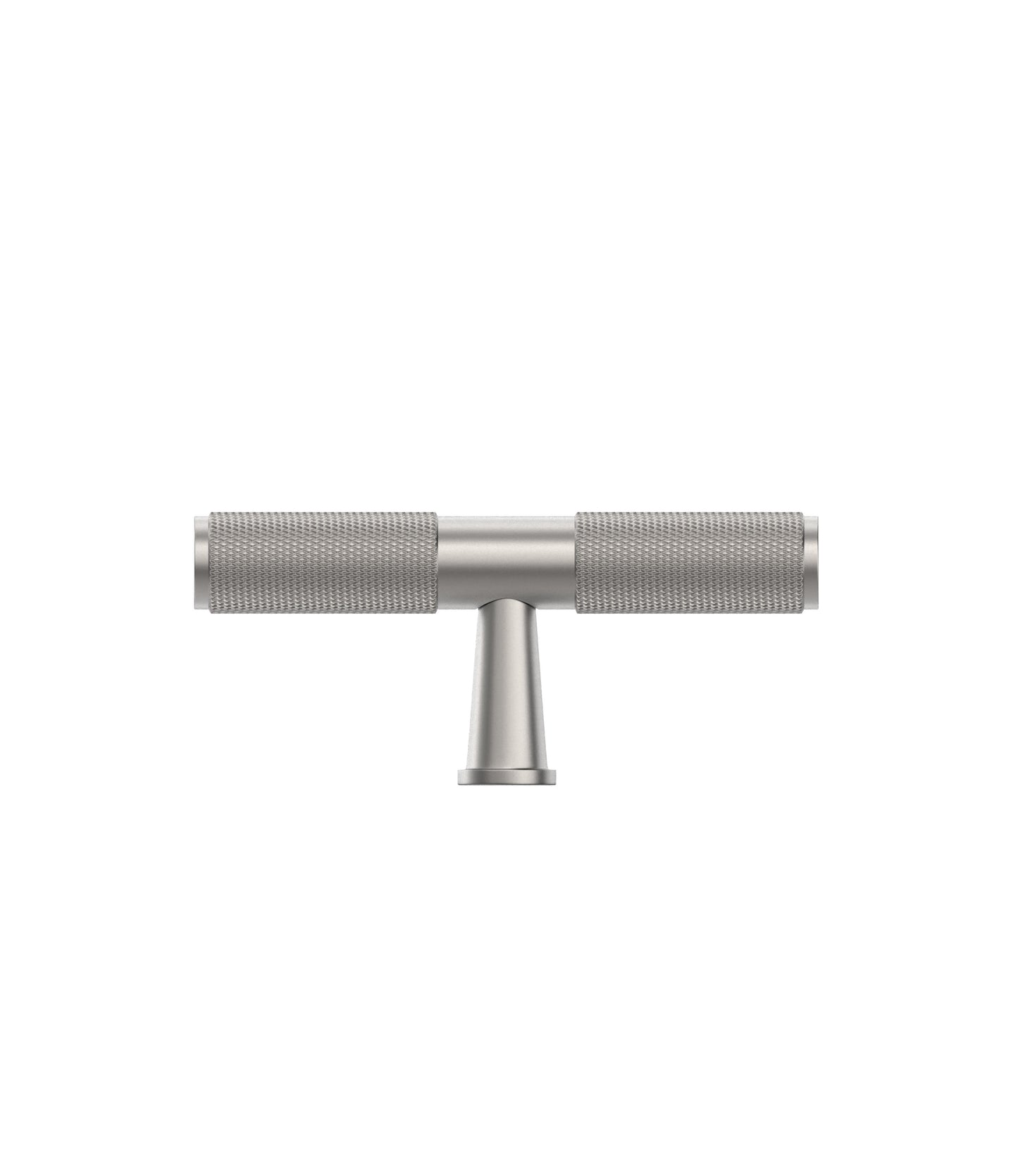Nord - 80mm Brushed Nickel Brass Handle (Premium Solid Brass )
