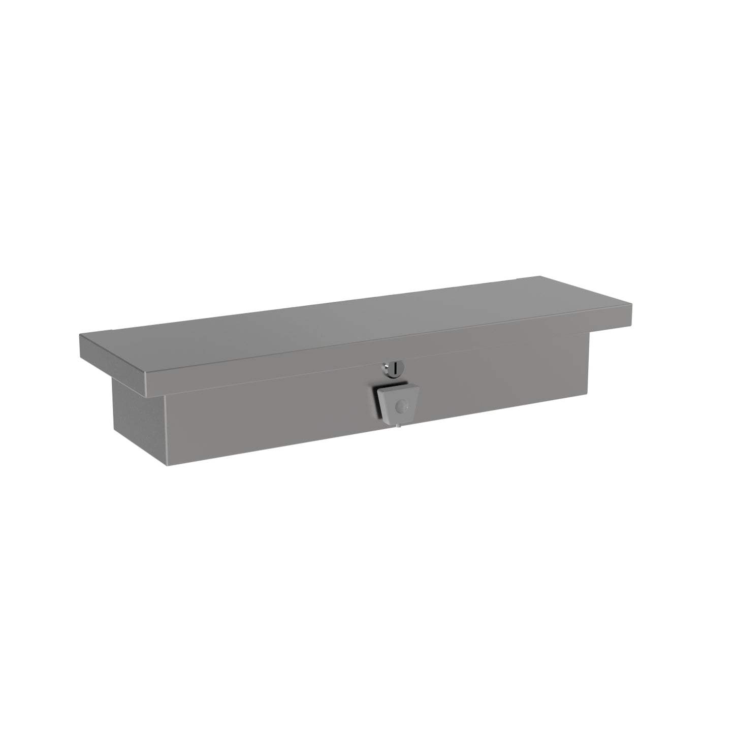 445mm W Surface Mounted Shelf Type Soap Dispenser 2.4 L - 445mm W x 83mm H x 133mm D - Satin