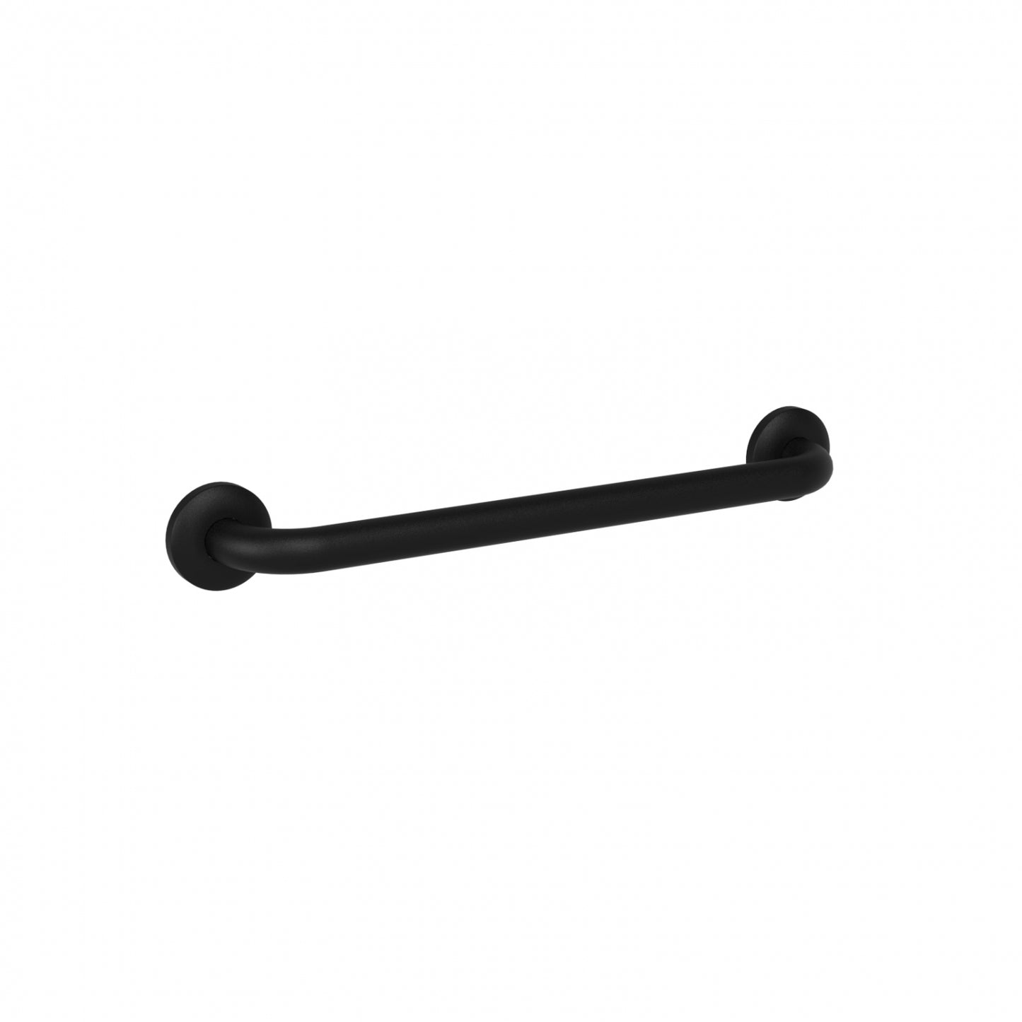 500mm Surface Mounted 32mm Straight Grab Rails - 500mm - Matte Black