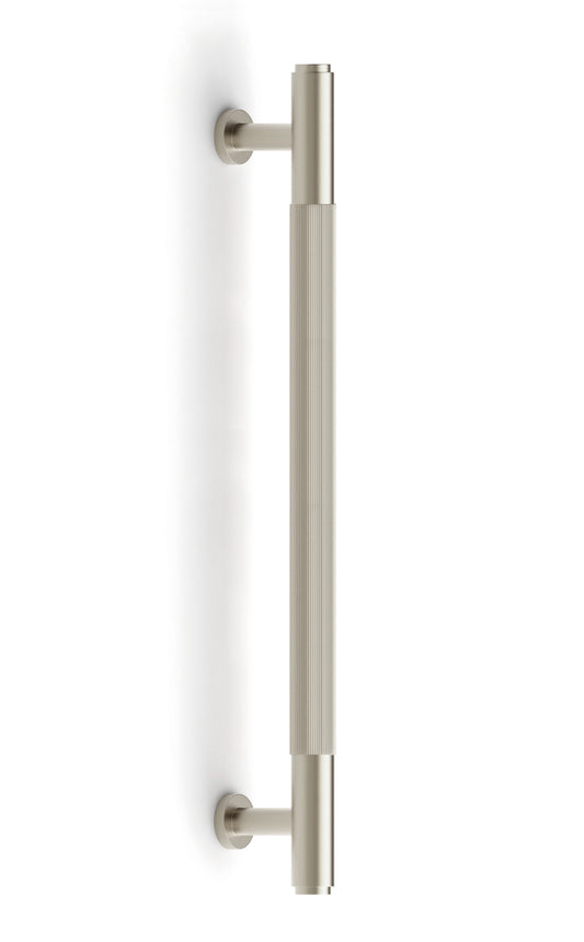 Soho - 225mm Brushed Nickel Handle (Premium Solid Brass )