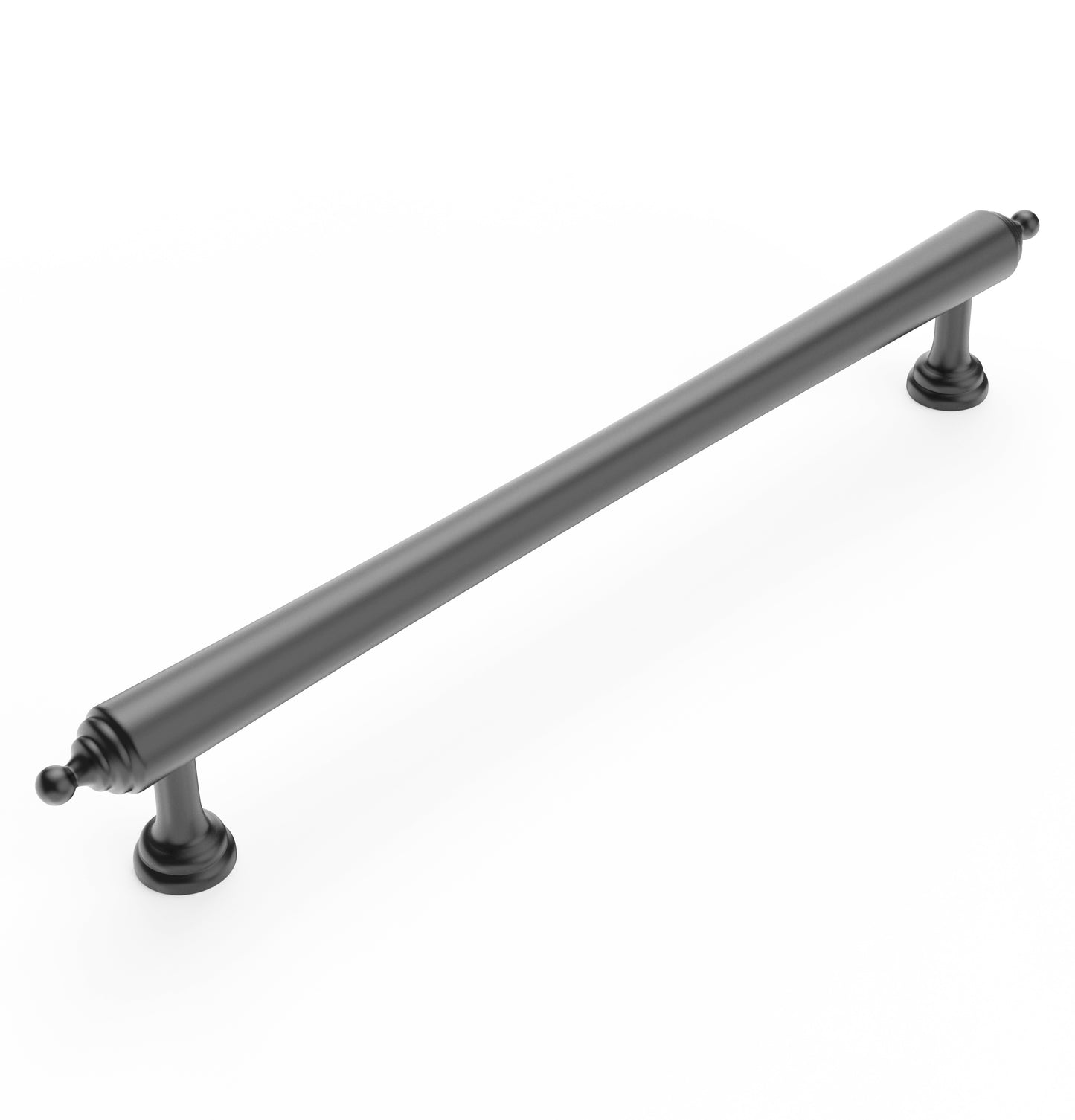 Heirloom - Gun Metal 160/202mm Handle (160mm Hole to Hole ; 202mm Total Length)