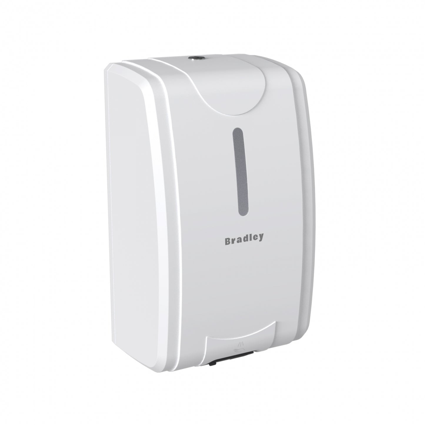 185mm W Surface Mounted Large Capacity Soap Dispenser 2.1 L - 185mm W x 320mm H x 130mm D - White