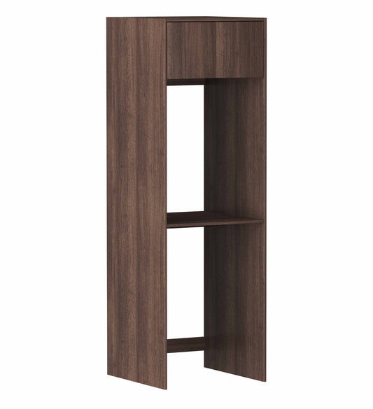 Havana Laundry 2100 Sable Walnut Fluted Tall Washing Machine Cabinet
