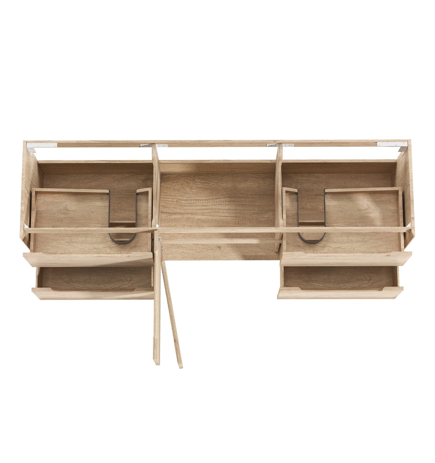 Byron 1800mm Natural Oak Wall Hung Cabinet Only