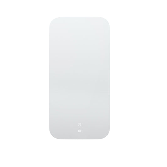 LED Newport 900x450 Frameless Tuffi Mirror Back Lit