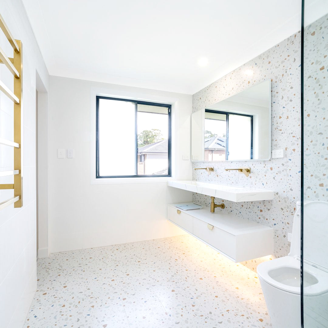 Moonlight 1500mm White Wall Hung Cabinet