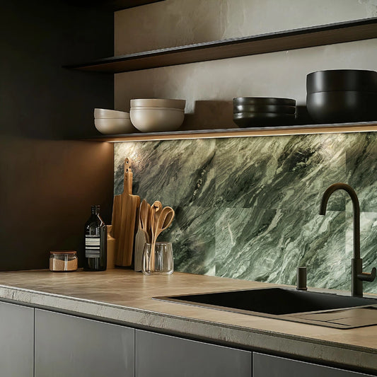 KARZAI GREEN - 4D DEEP INK Finish - 600X1200 | 1.44 SQM / 4 PCS PER BOX