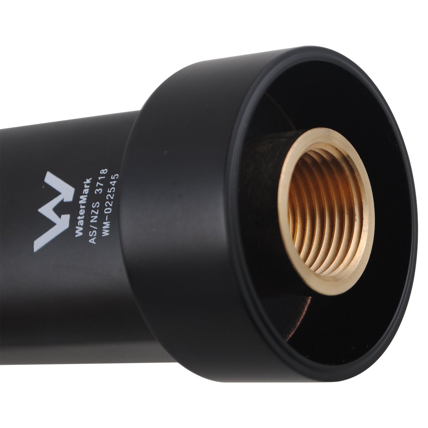 RUSHY Series Black Bathtub/Basin Wall Spout