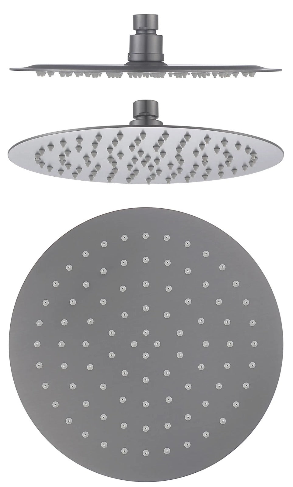 Mica Shower Head - 250mm - Brushed Nickel