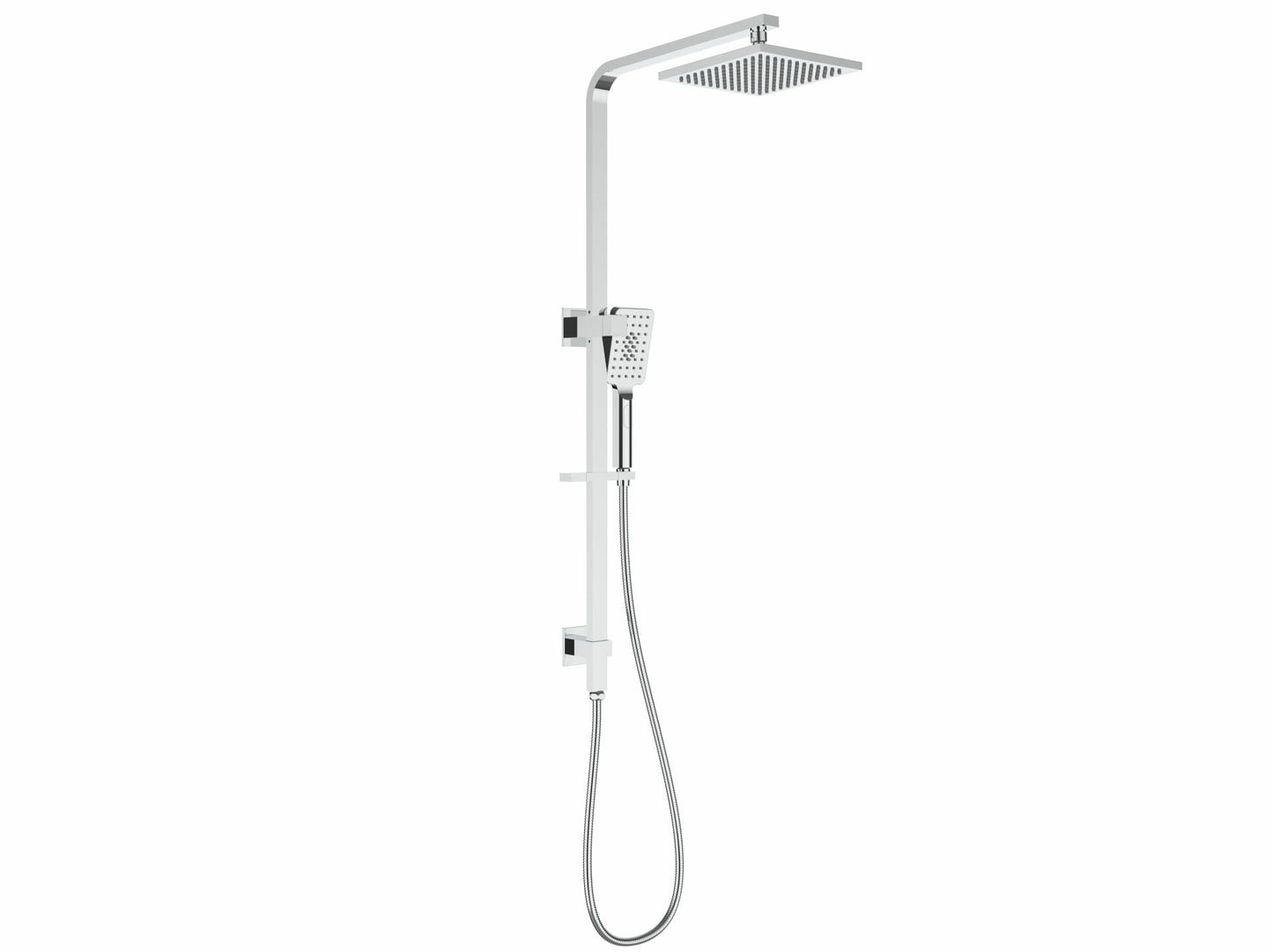 Eden Square Multi-function Shower Set - Chrome
