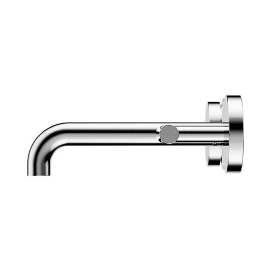 Mecca Lever Wall Basin/Bath Set 160mm Spout Chrome