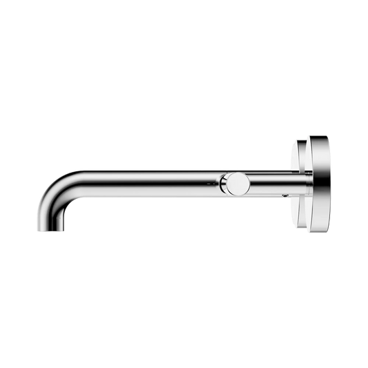 Mecca Lever Wall Basin/Bath Set 185mm Offset Spout Chrome