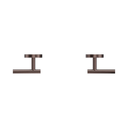 Mecca Lever Wall Top Assembly Brushed Bronze