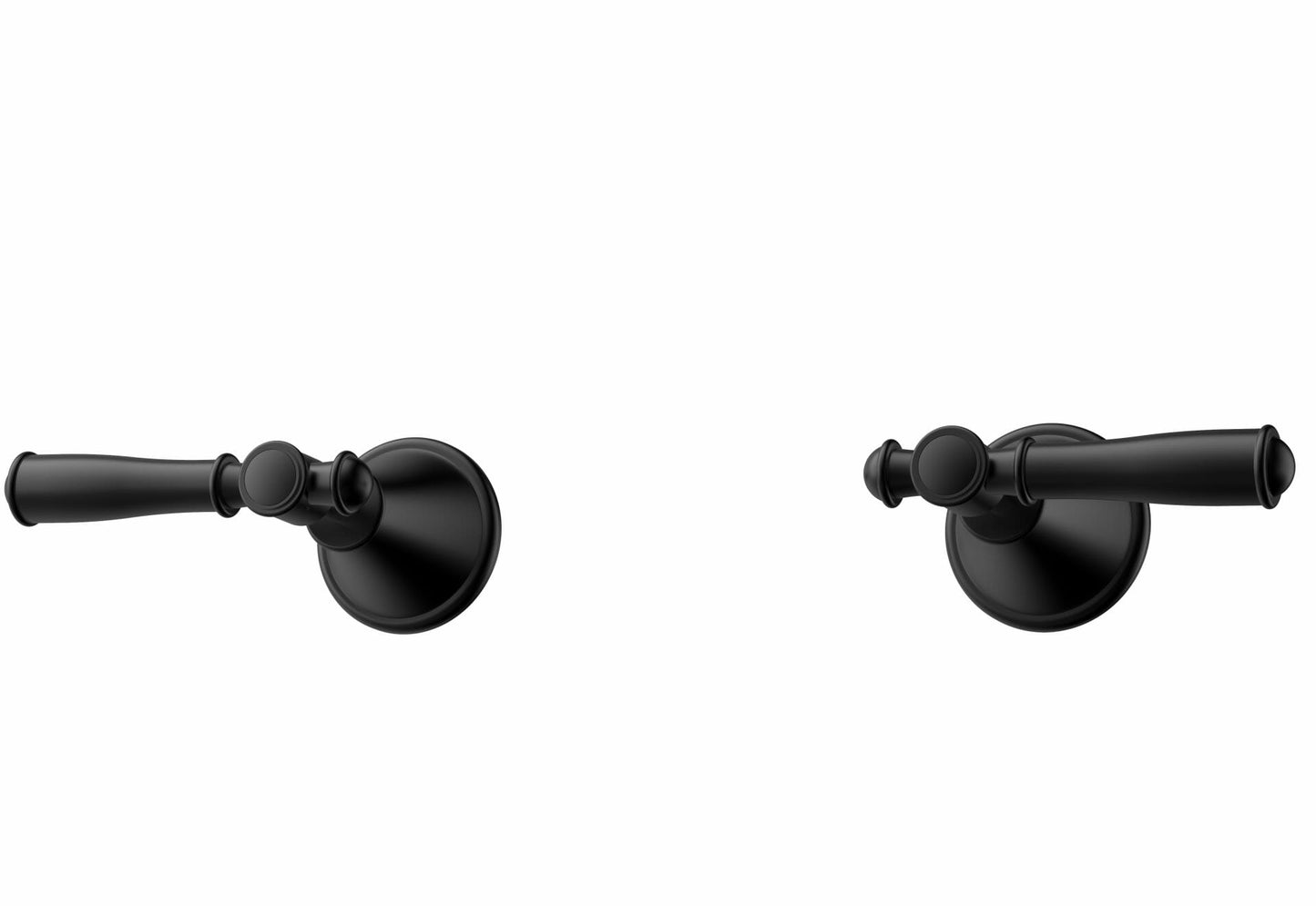 Clasico Wall Top Assemblies in Matt Black