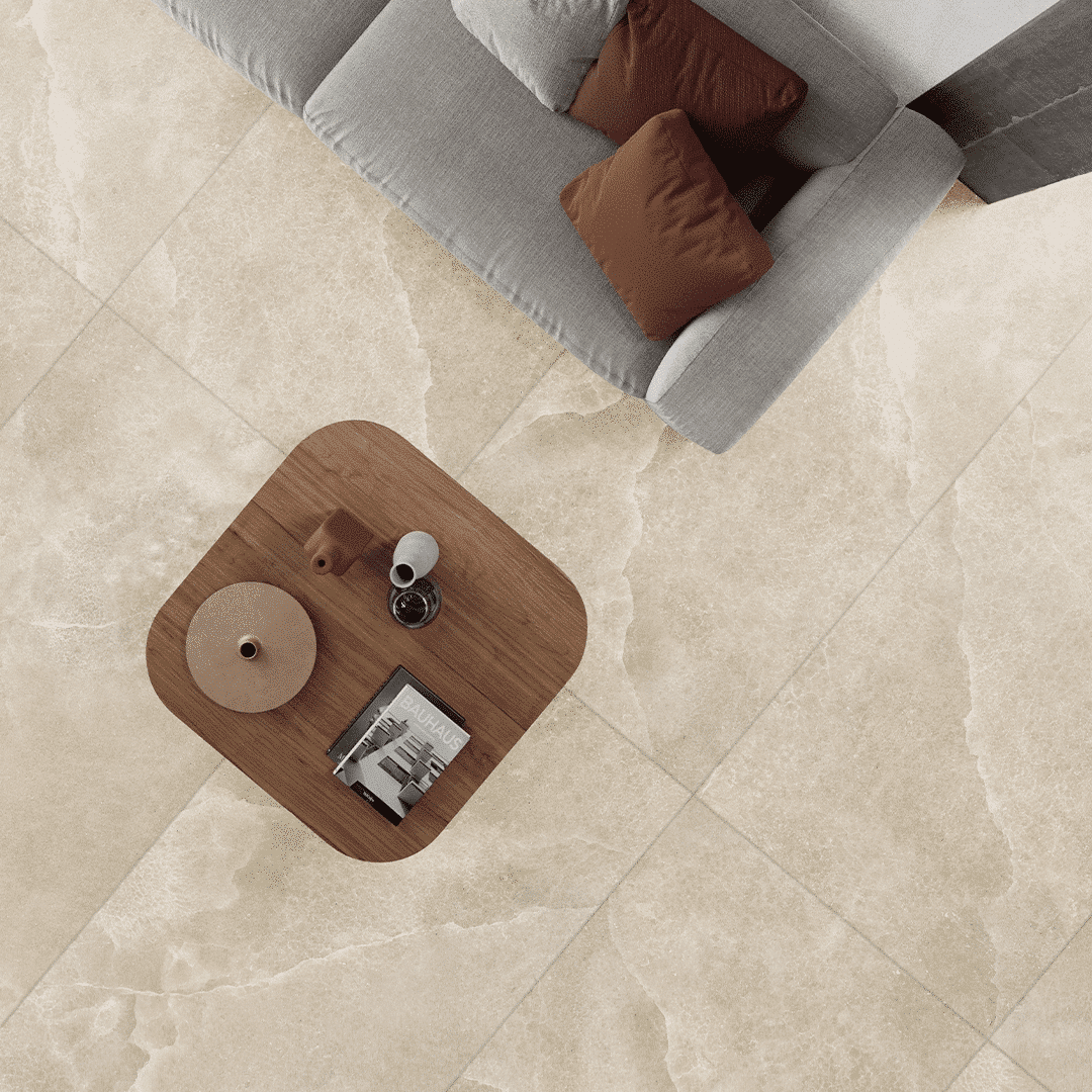 ONYX SERIES - BEIGE POLISHED Finish - 600X600 | 1.44 SQM / 4 PCS PER BOX