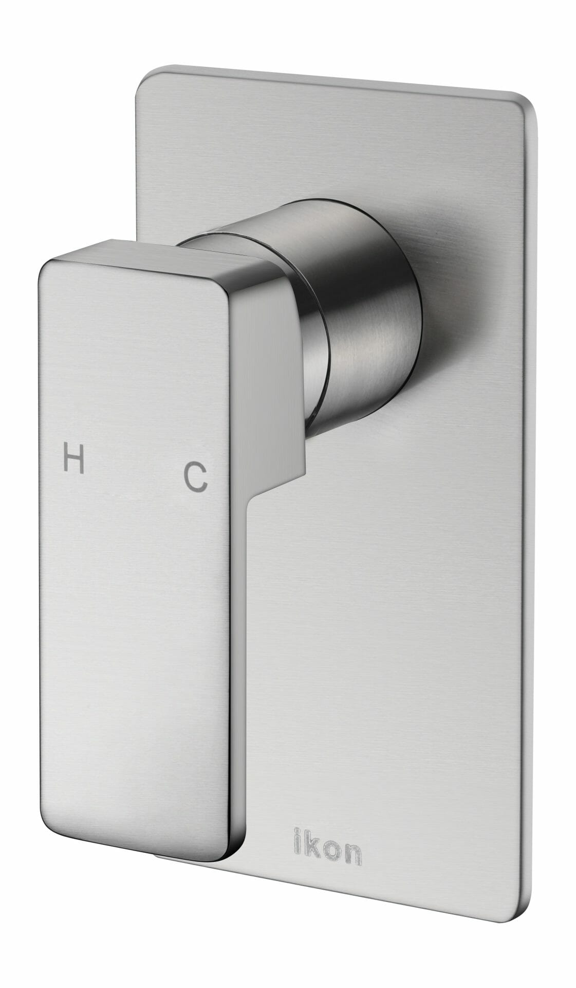 Ceram Wall Mixer - Brushed Nickel