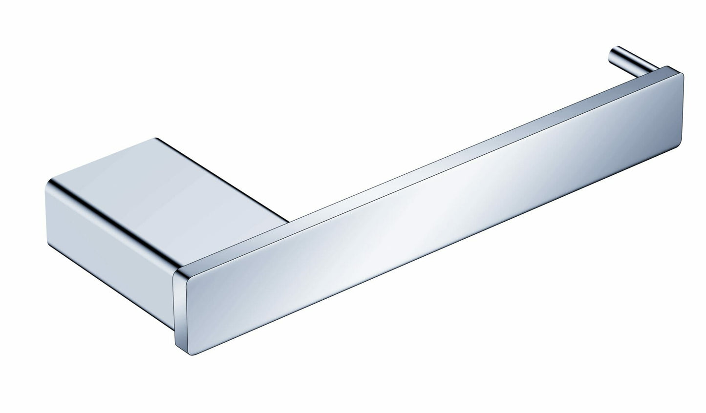 Aiko Square Toilet Roll Holder - Chrome