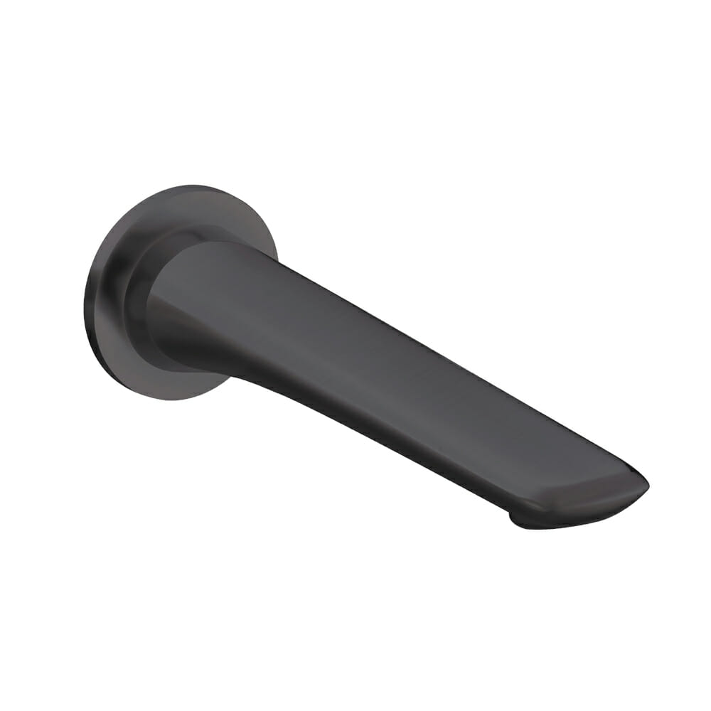 Bellino Series Gun Metal Grey Bathtub/Basin Wall Spout