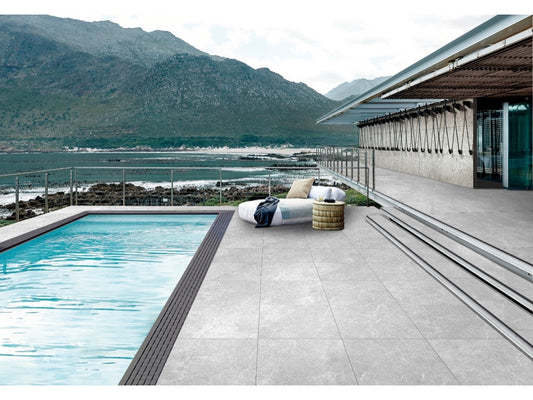 PETRA MIX PAVERS - LIGHT GREY PAVER Finish - 600X600X20 | .72 SQM / 2 PCS PER BOX