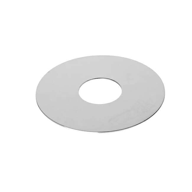 Tilers Mistake Round 90mm with 30mm hole - Chrome