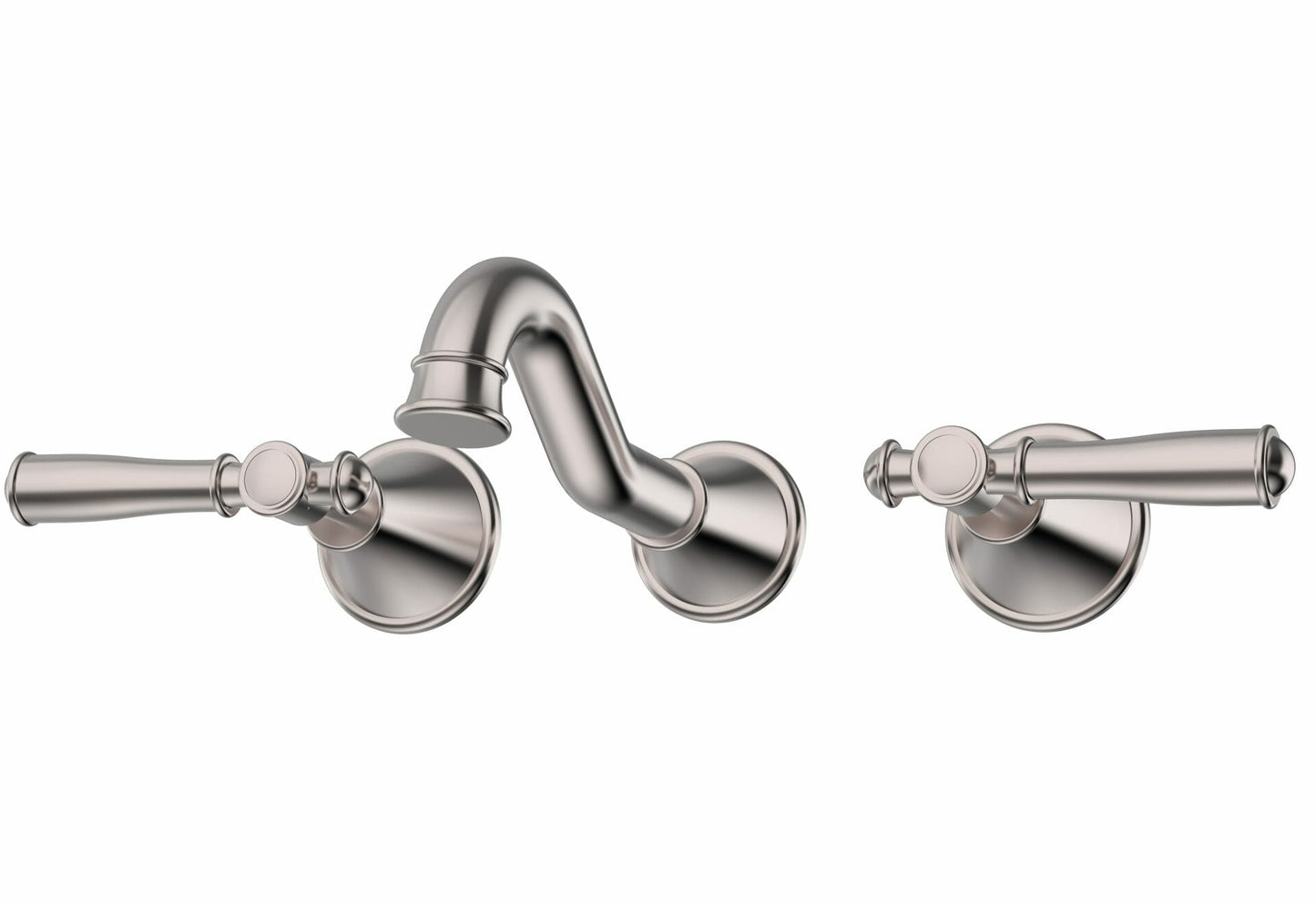 Clasico Bath Set in Brushed Nickel