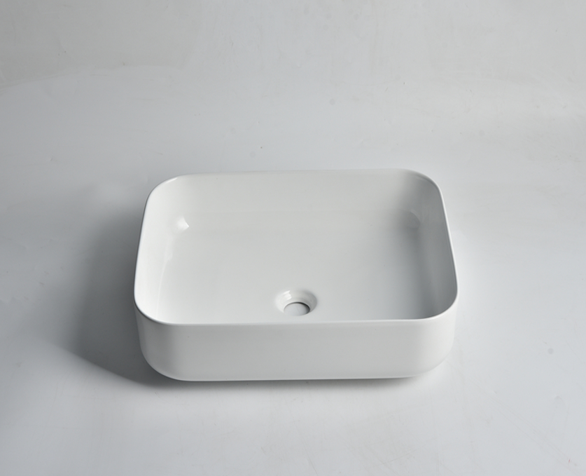 Fine Ceramic Gloss White Above Counter - CLA-422 - 500x400x135mm