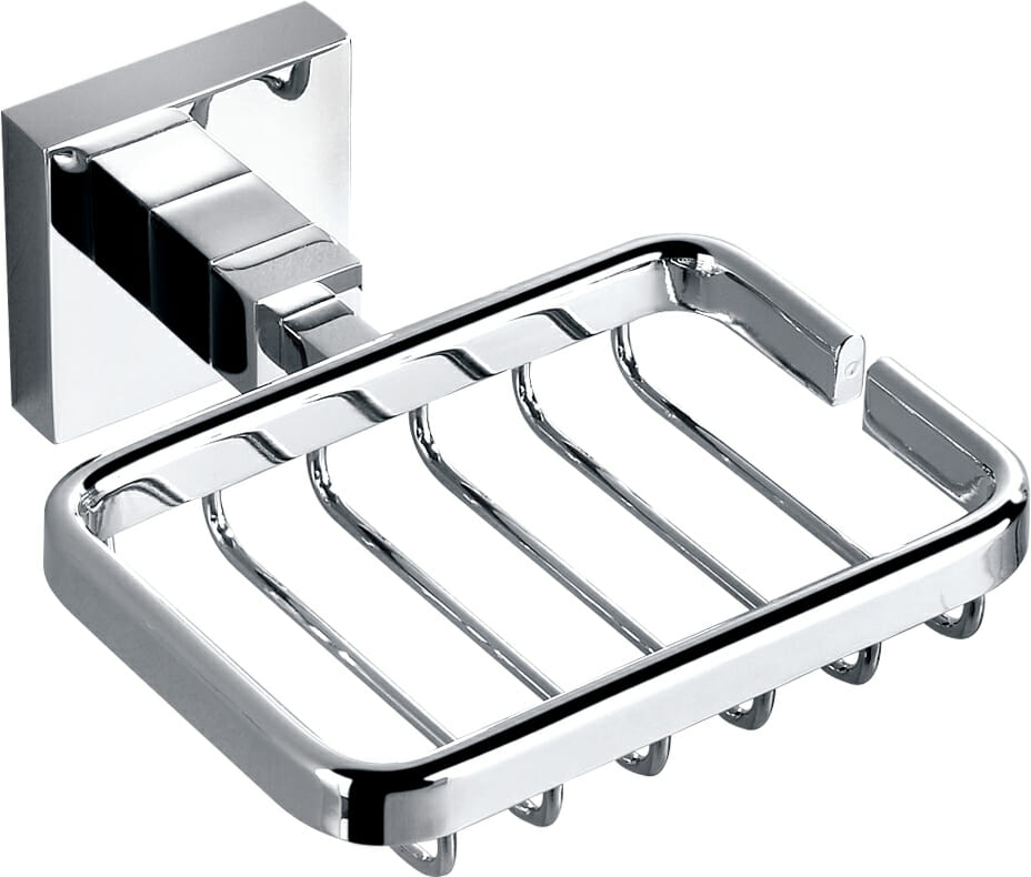 Sara Wire Soap Basket - Chrome