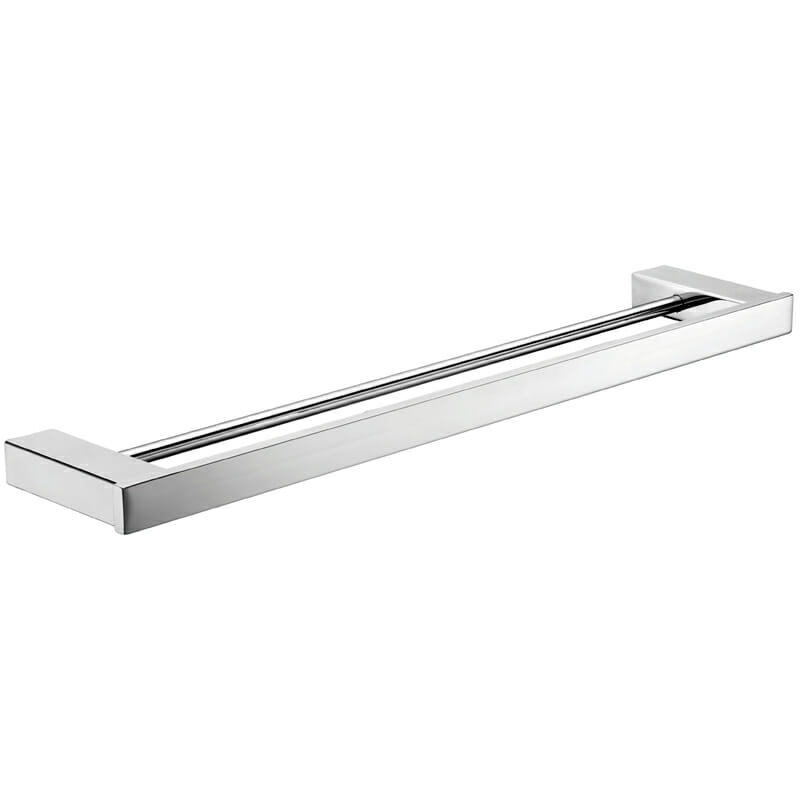 Rosa Double Towel Rail 610 mm - Mirror Polish